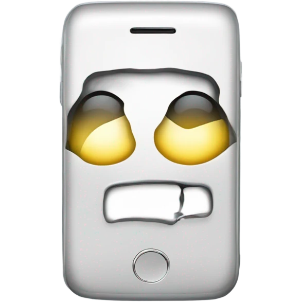 a phone without connection emoji