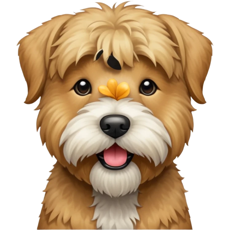 Soft coated wheaten terrier ￼dog ￼ emoji
