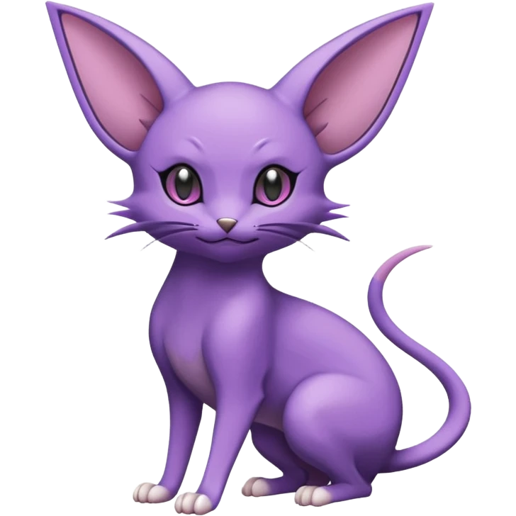 Noivern-Noibat-Delcatty-Espeon-Rattata-Pokémon  emoji