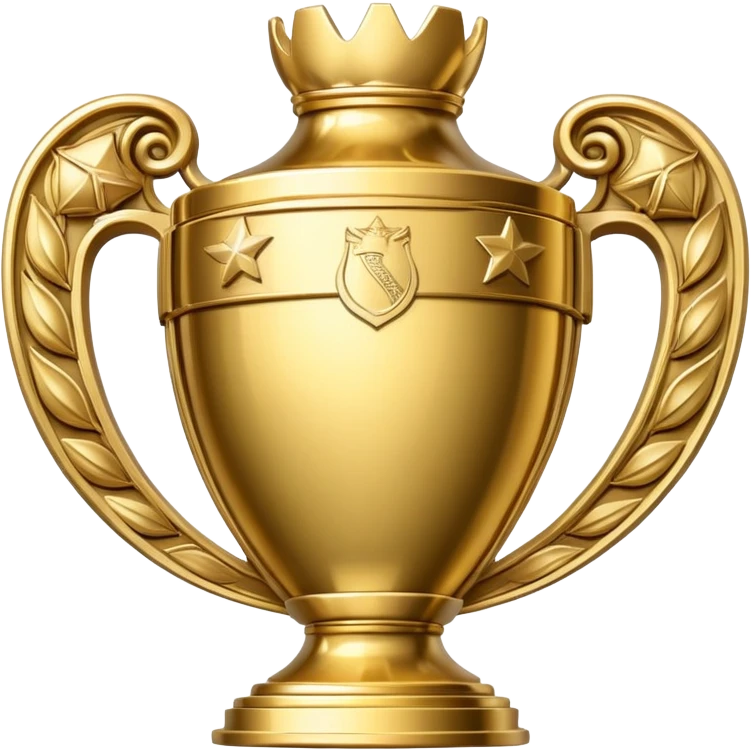 Champions league trophy emoji