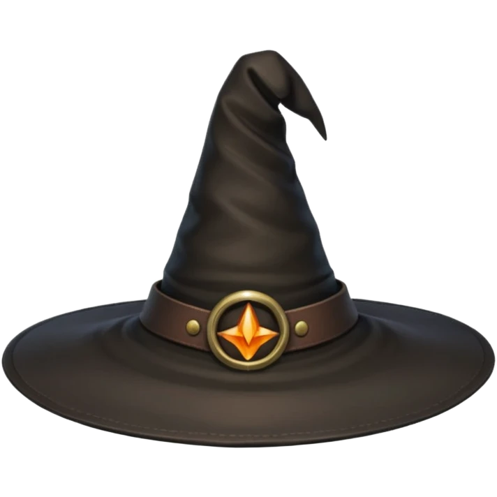 Chapéu de bruxa emoji