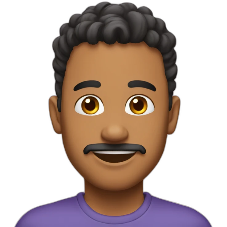 فتاة سمراء emoji