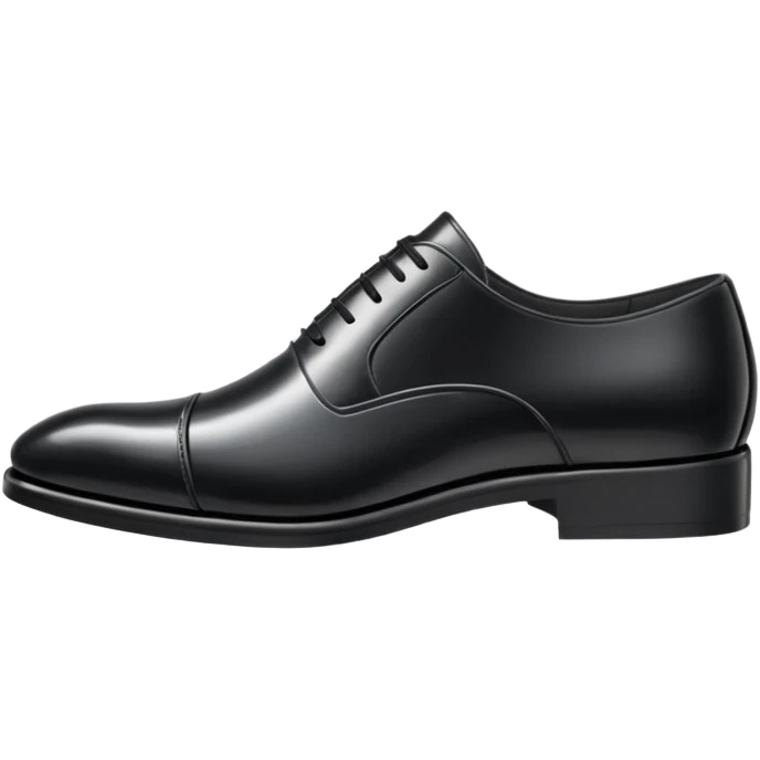 Black suit shoes emoji
