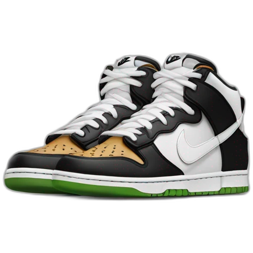 Nike Dunk lox panda emoji