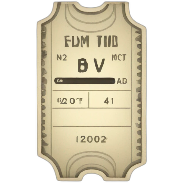 ticket emoji