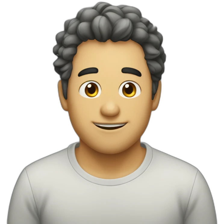 gordo sudoroso emoji