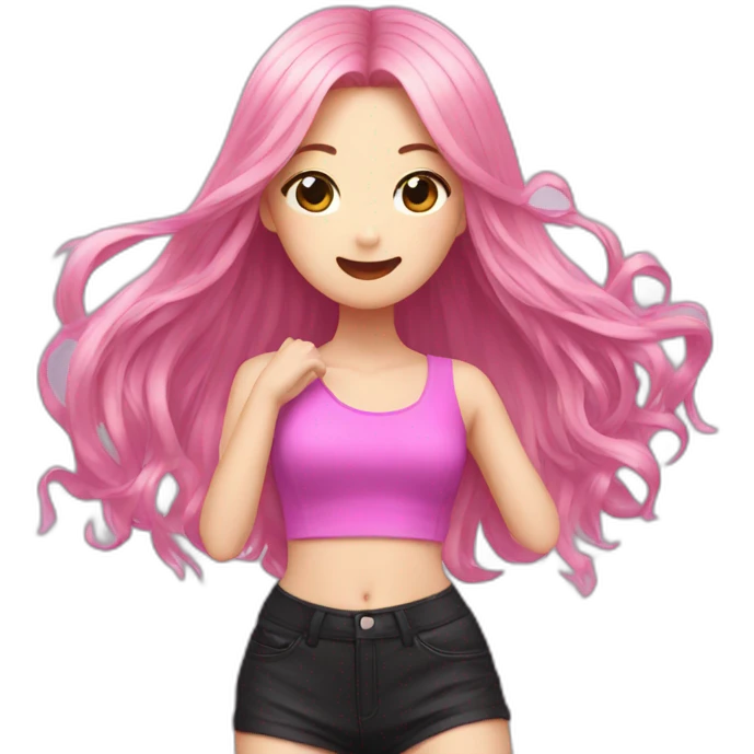 Blackpink dance emoji