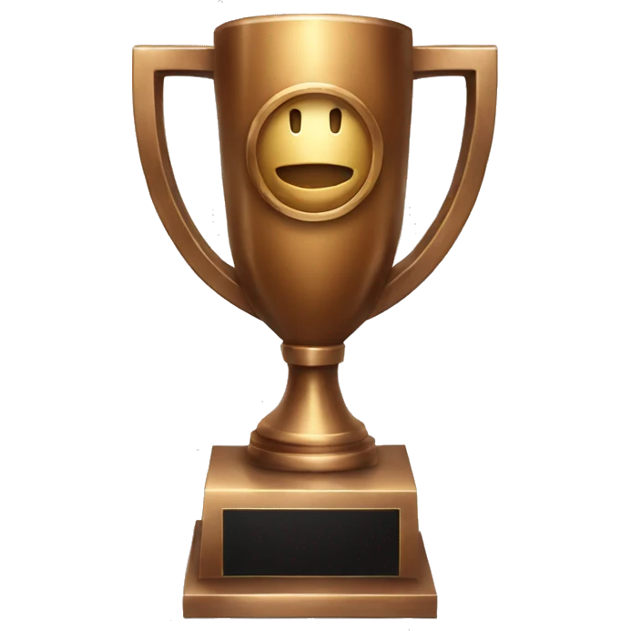 bronze trophy emoji