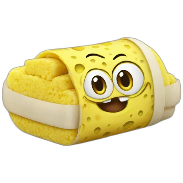 sponge bob burrito emoji