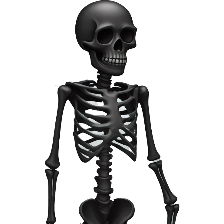 Black Skeleton  emoji