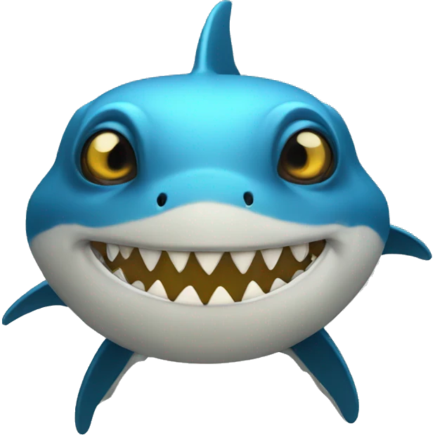 shark bee emoji