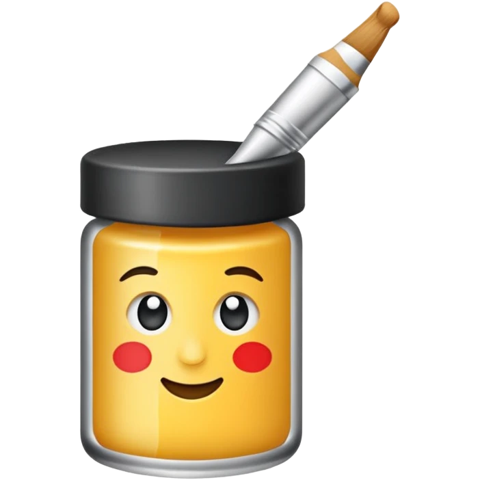 artist paint tube  emoji