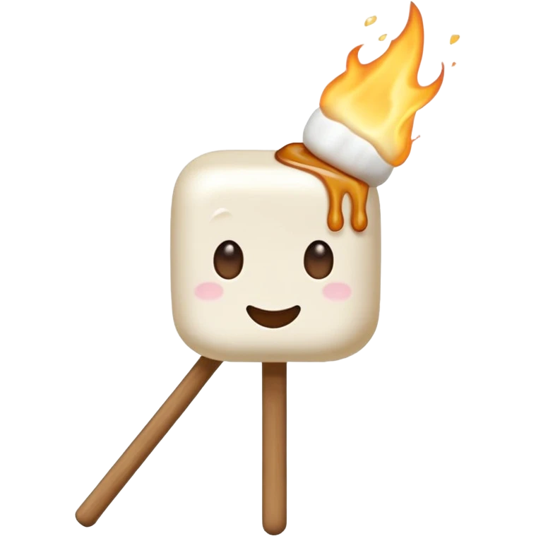 marshmallow stick emoji