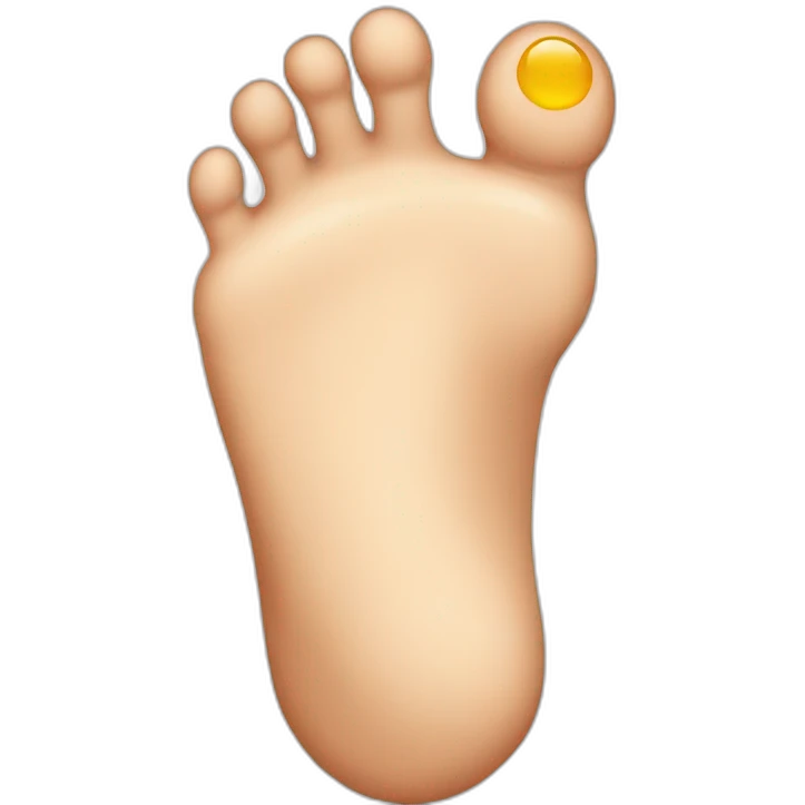 Foot emoji