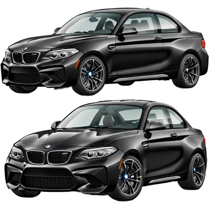 Bmw m2 black  emoji
