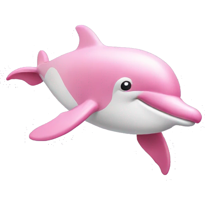 Pink Dolphin  emoji