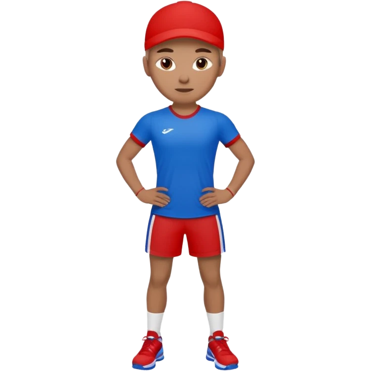 sports  blue (#00A3E0) and red (#F9423A) emoji