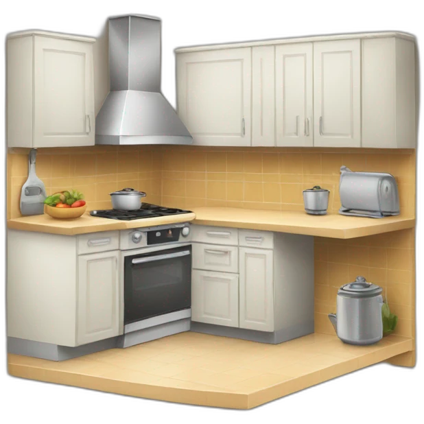 pared de cocina emoji