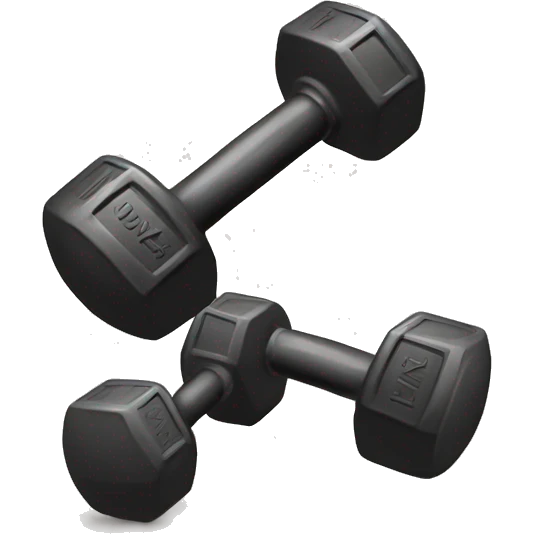 Gym dumbells emoji