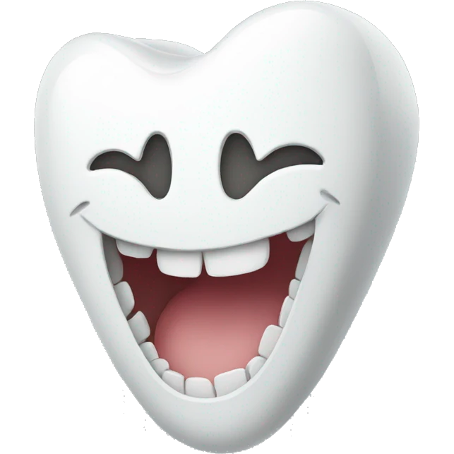 smiling tooth emoji