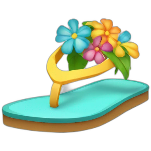 Flip flop emoji
