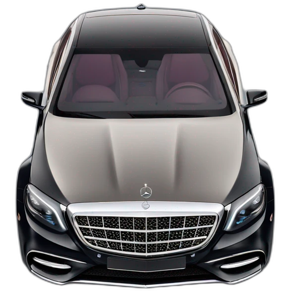 Mercedes maybach class s bi color emoji