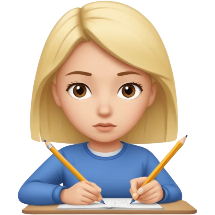 32
School motor skills for girl emoji