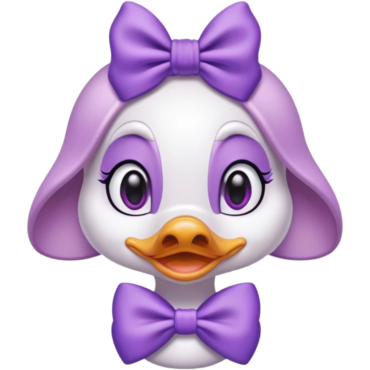 Daisy Duck from Disney emoji