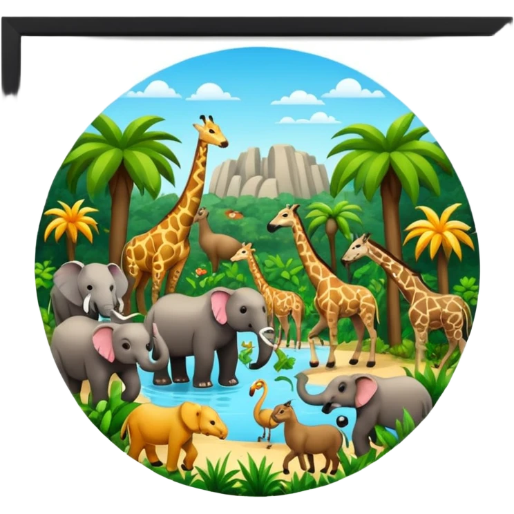 Zoo, emoji