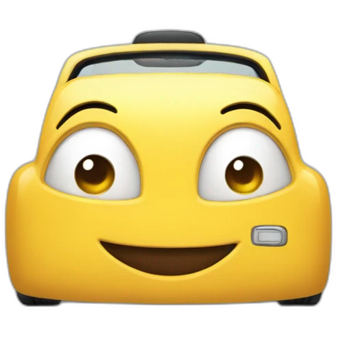 tapete de carro emoji