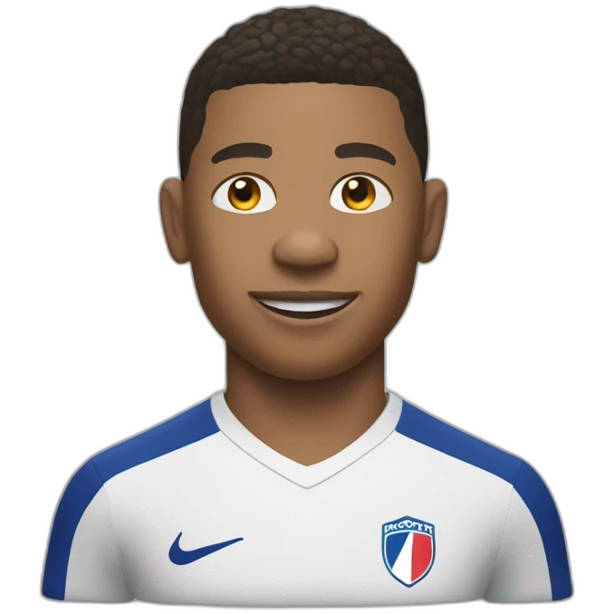 mbappé soccer player emoji