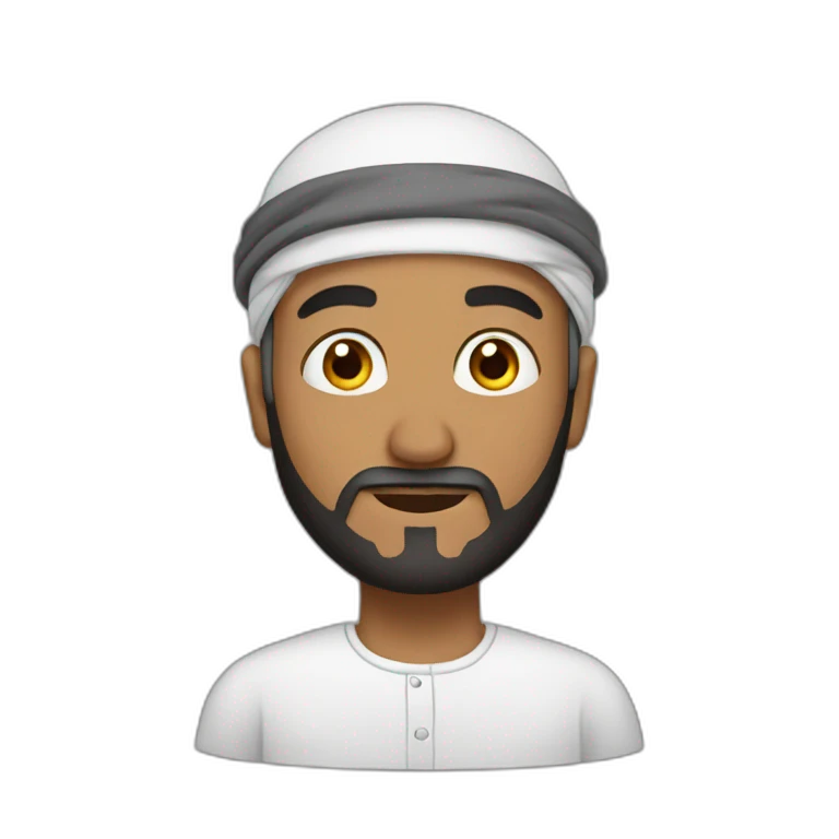 Muslim man emoji