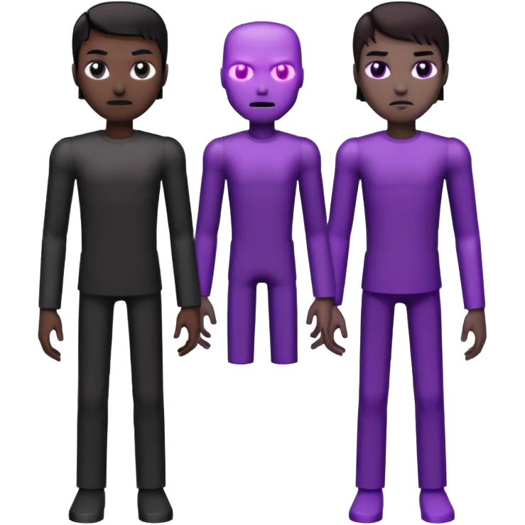 minecraft, Enderman,Herobrine emoji