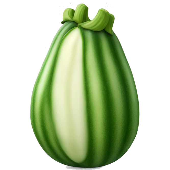 Mangeur de courgette emoji