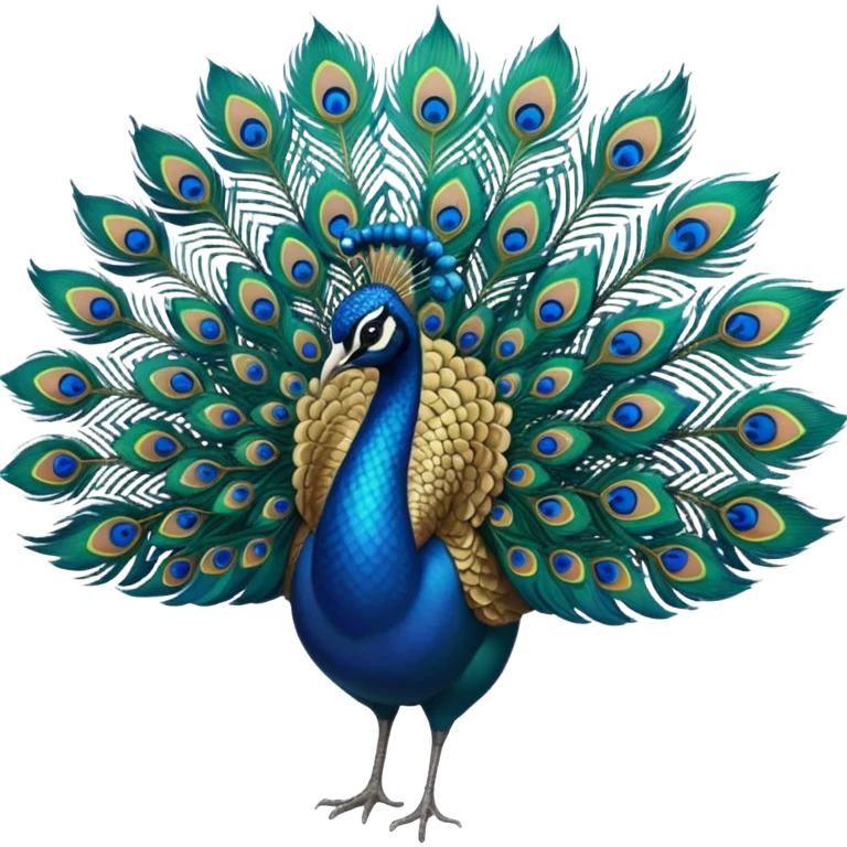Peacock emoji