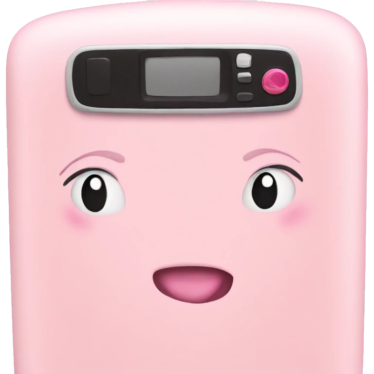 Light pink fridge emoji