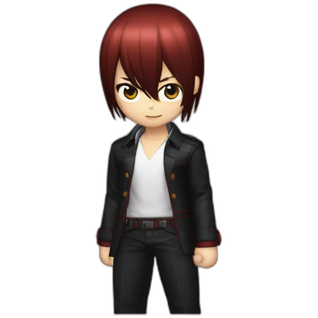 Iori yagami king of fighters emoji