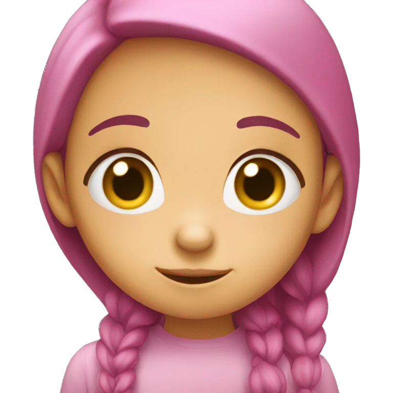Shy bashful girl emoji