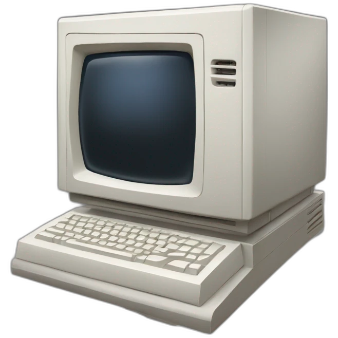  computer Macintosh plus 1984 emoji