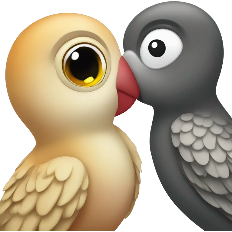 Love bird  emoji