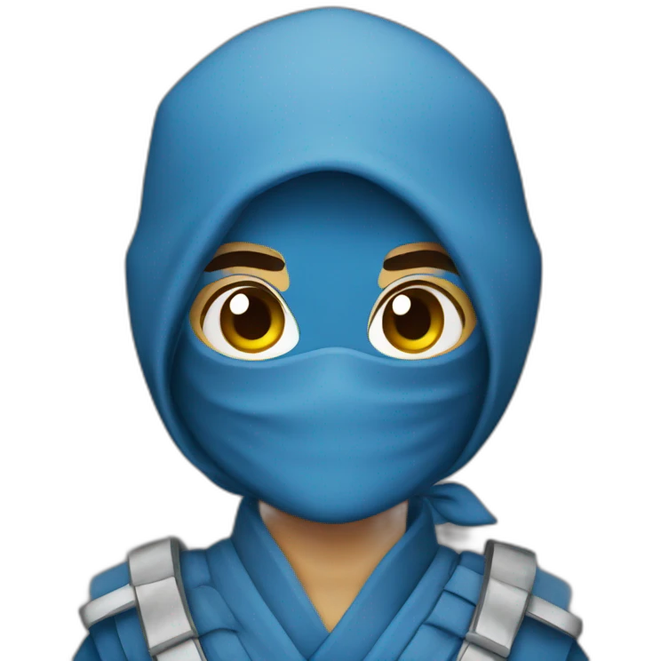 ninja-blue emoji
