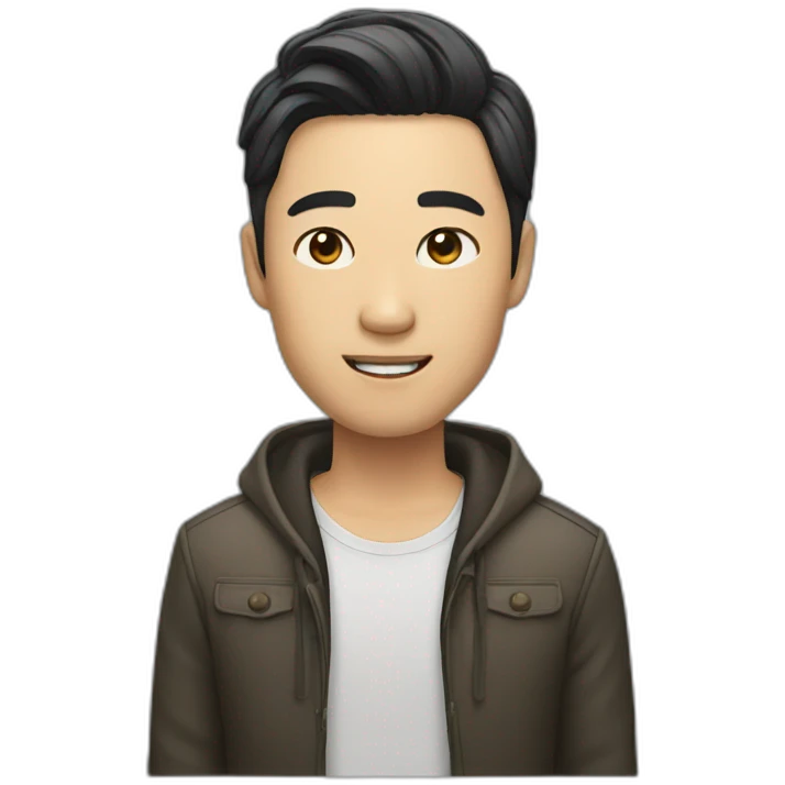 handsome chinese man emoji