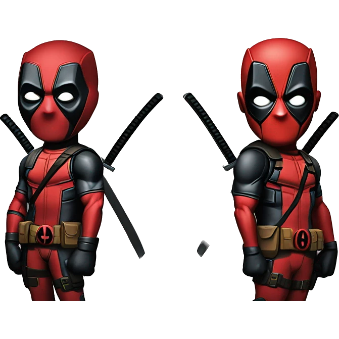 Deadpool wolverine emoji