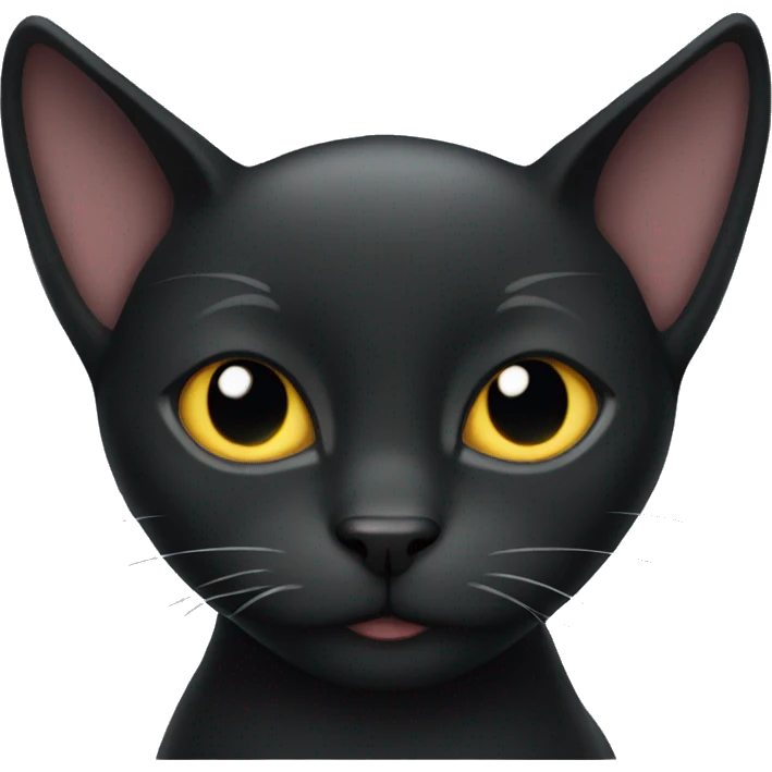  black cat emoji