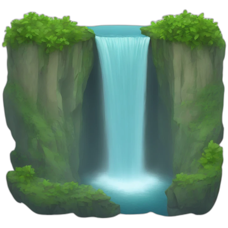 waterfall emoji