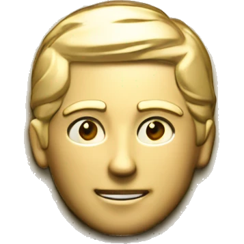 circle gold coin with laurel emoji