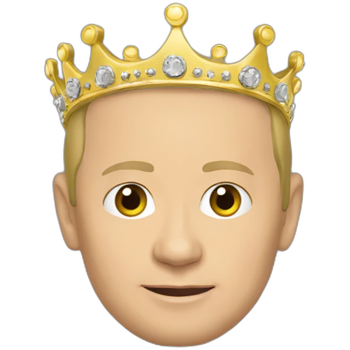 putin-with-crown emoji