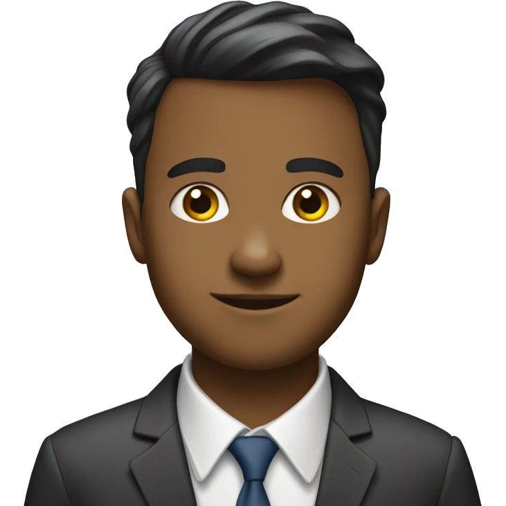 young office worker in govenment emoji