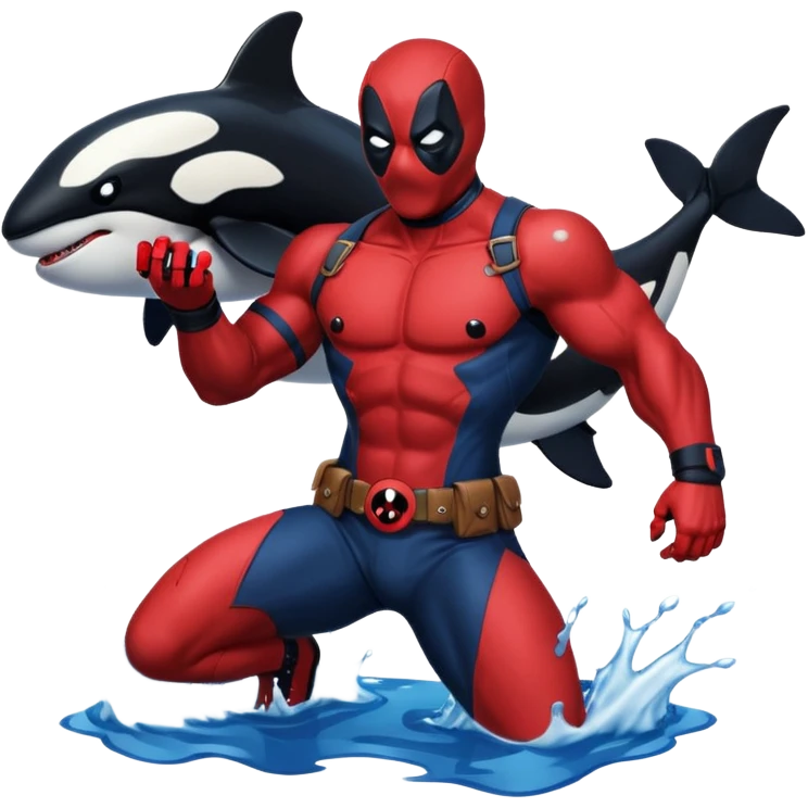 Orca deadpool emoji