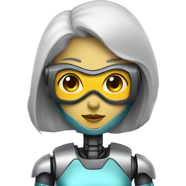 robot woman in disguise emoji